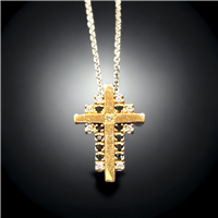 Halskette Baraka Herr in Weißgold Diamante 0.19 Ct BARAKA15961 - BARAKA15961